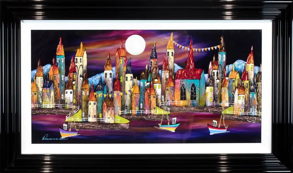 Safe Haven - Original - SOLD by artist Rozanne Bell - Wyecliffe Galleries