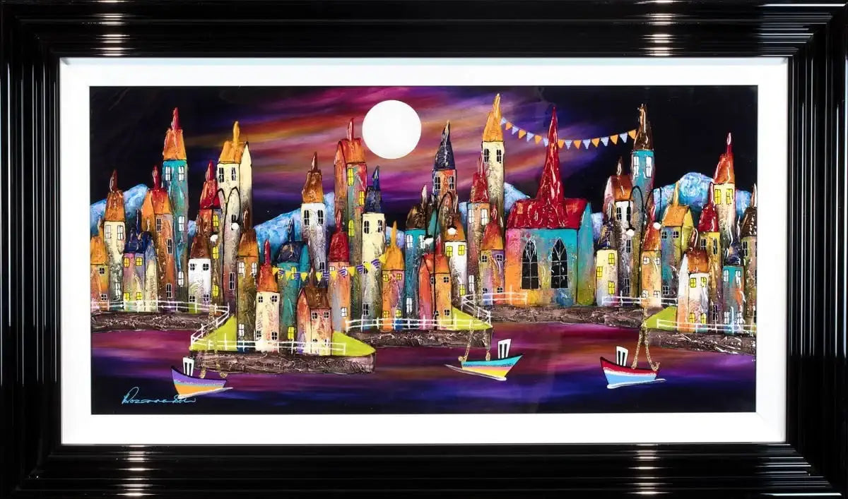 Safe Haven - Original - SOLD by artist Rozanne Bell - Wyecliffe Galleries