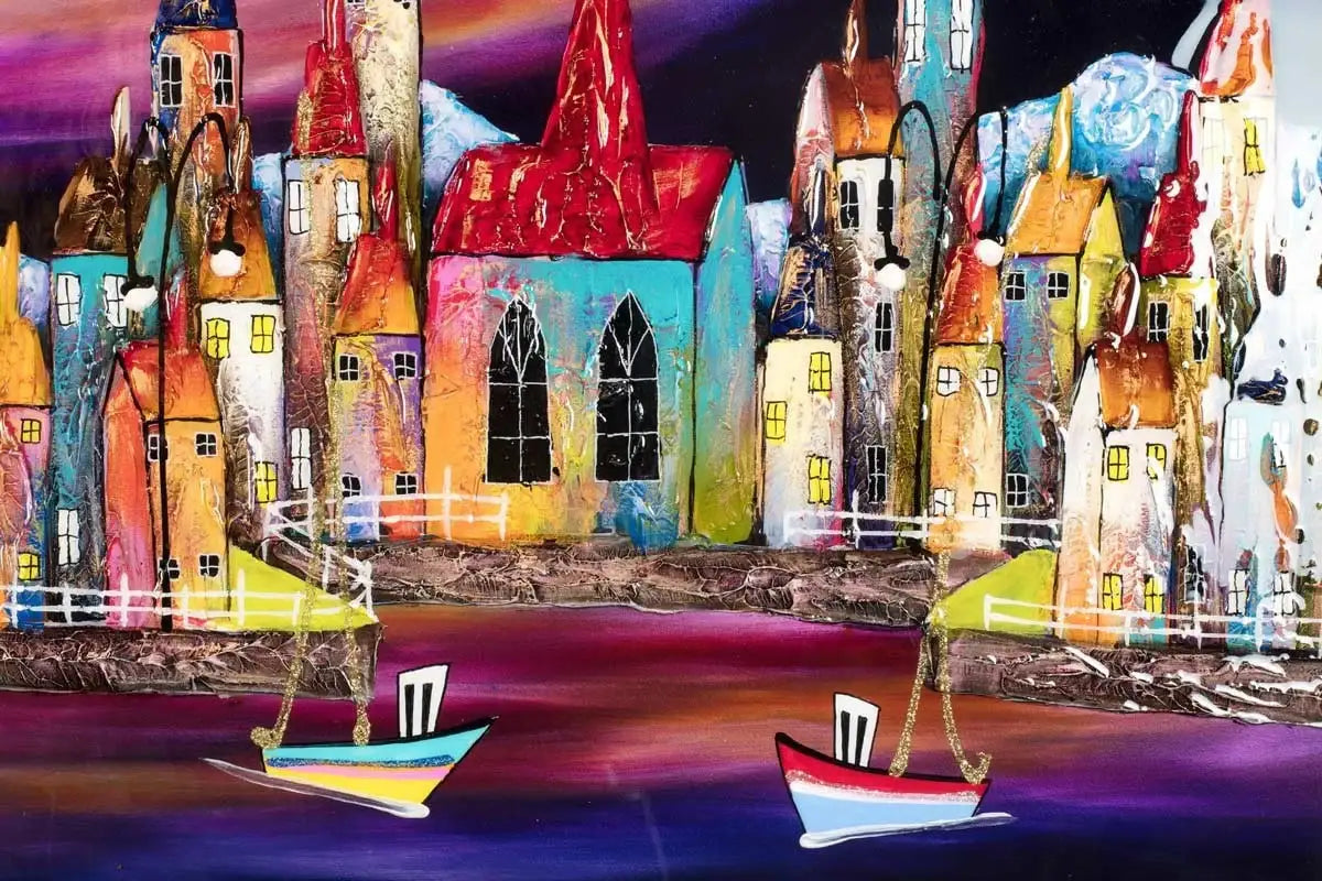 Safe Haven - Original - SOLD by artist Rozanne Bell - Wyecliffe Galleries