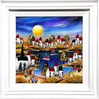 Safe in the Harbour - Original - SOLD by artist Rozanne Bell - Wyecliffe Galleries