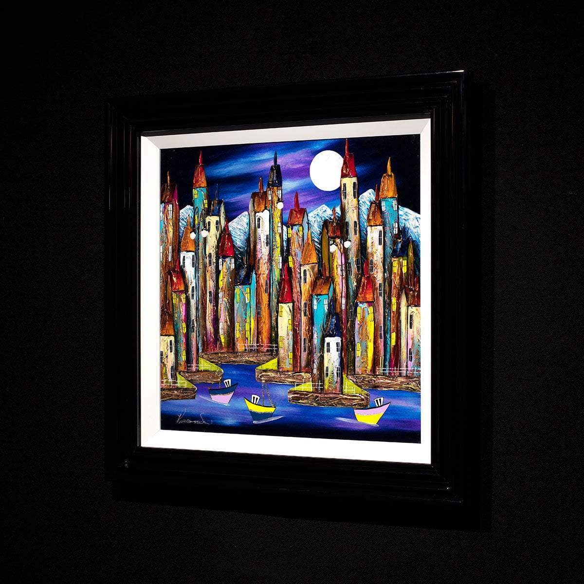 Sail Away - Original - SOLD by artist Rozanne Bell - Wyecliffe Galleries