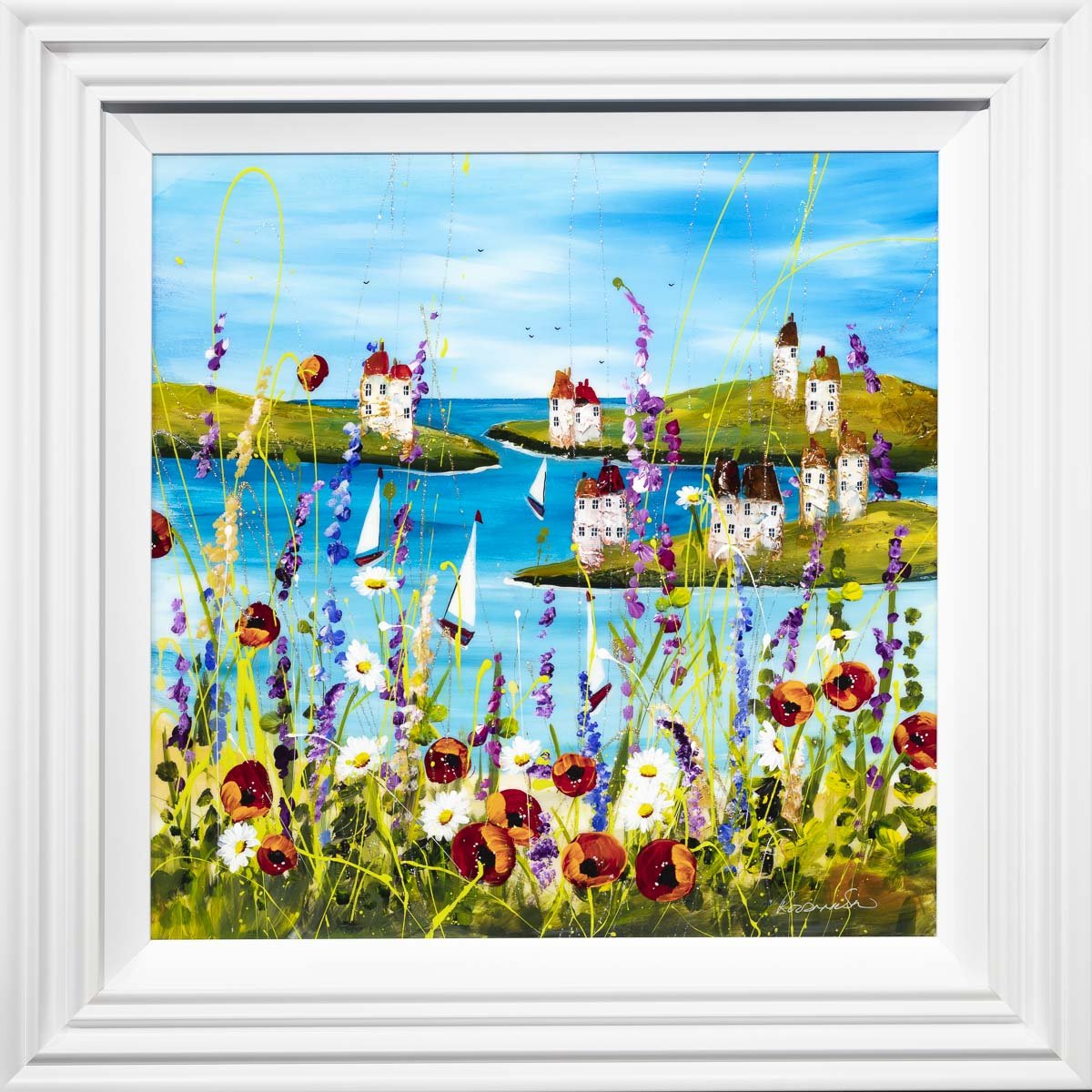 Sail Offshore Rozanne Bell Framed