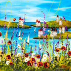 Sail Offshore - Original - SOLD by artist Rozanne Bell - Wyecliffe Galleries