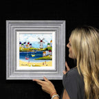 Sail With Me I - Original - SOLD by artist Rozanne Bell - Wyecliffe Galleries