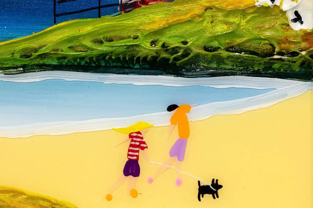 Sail With Me I - Original - SOLD by artist Rozanne Bell - Wyecliffe Galleries