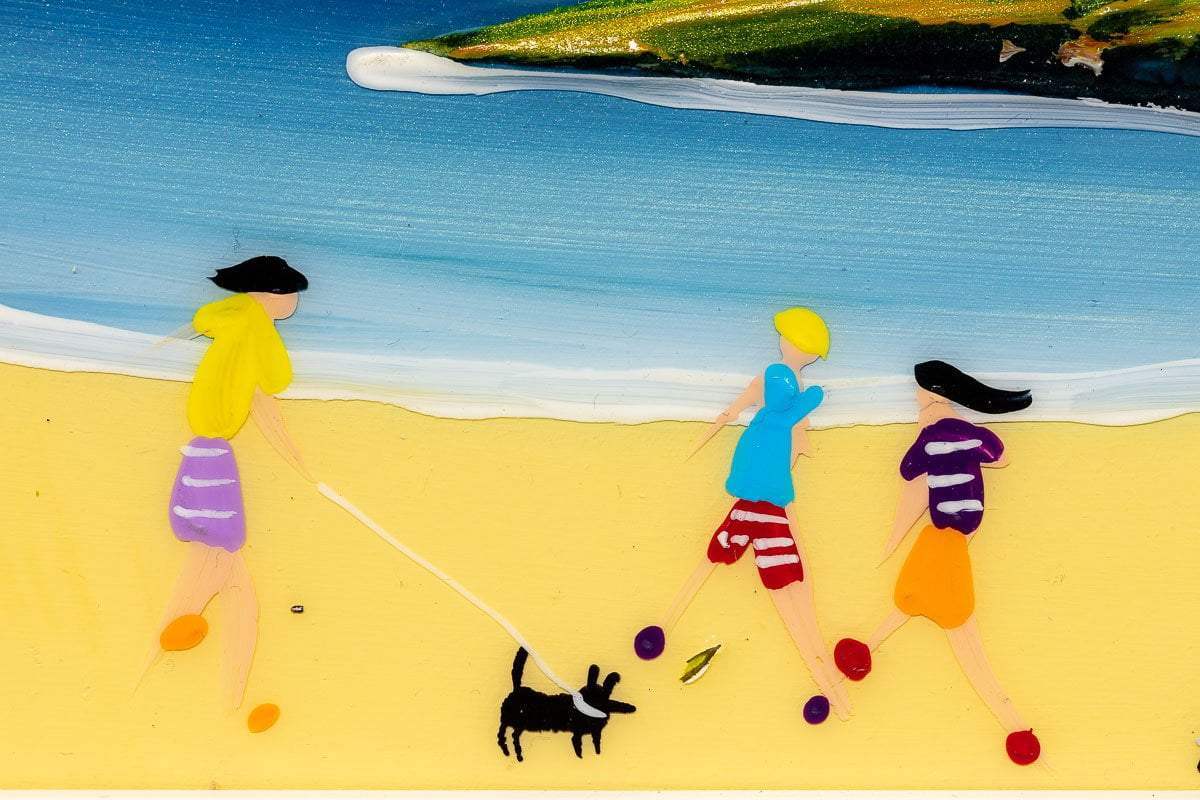 Sail with Me II - Original - SOLD by artist Rozanne Bell - Wyecliffe Galleries