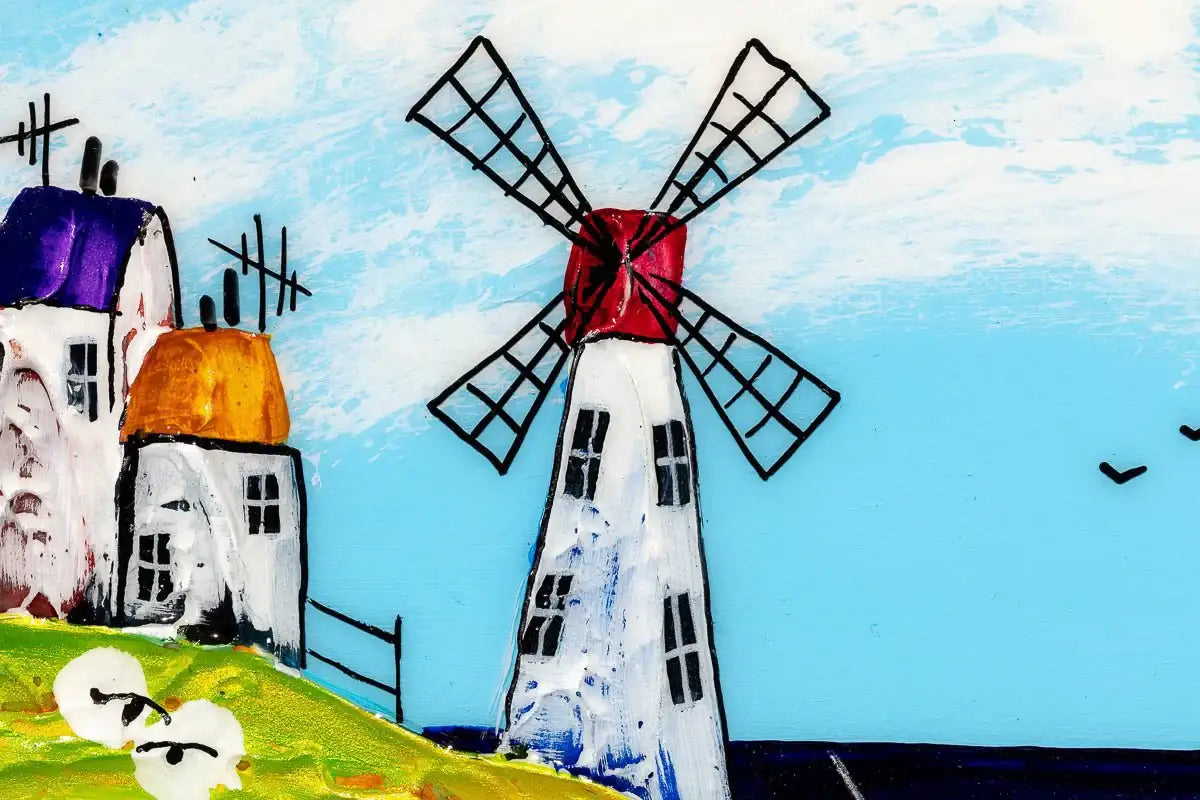 Sail with Me II - Original - SOLD by artist Rozanne Bell - Wyecliffe Galleries