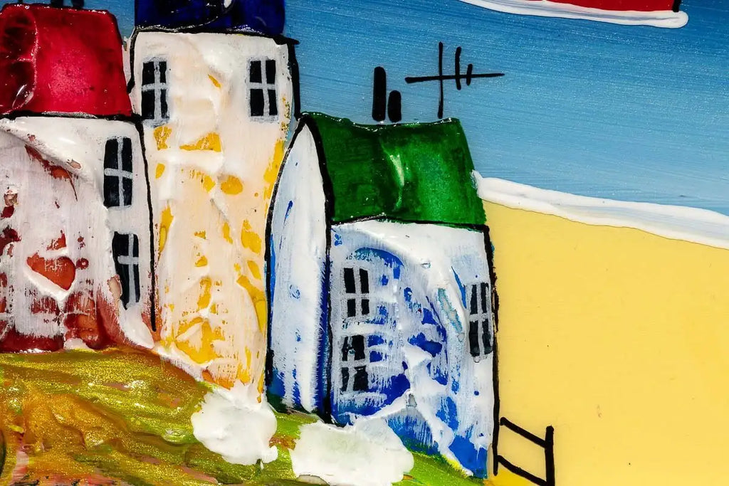 Sail with Me II - Original - SOLD by artist Rozanne Bell - Wyecliffe Galleries