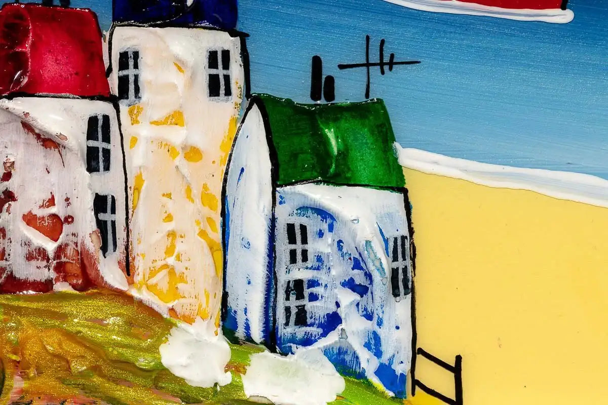 Sail with Me II - Original - SOLD by artist Rozanne Bell - Wyecliffe Galleries