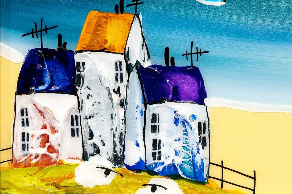 Sailing Days - Original - SOLD by artist Rozanne Bell - Wyecliffe Galleries