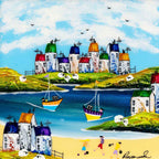 Sailing Days - Original - SOLD by artist Rozanne Bell - Wyecliffe Galleries