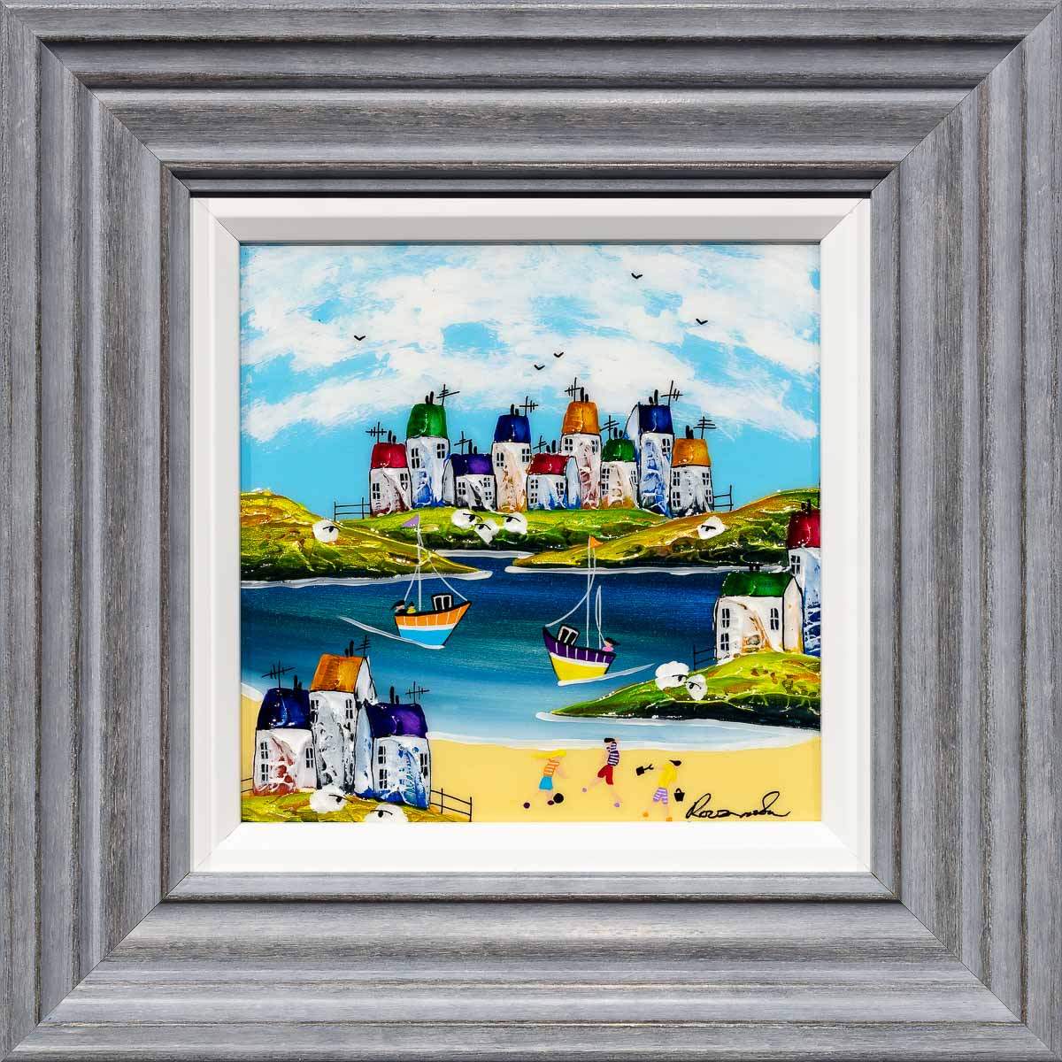 Sailing Days - Original - SOLD by artist Rozanne Bell - Wyecliffe Galleries