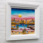 Sailing on a Sunny Day - Original - SOLD by artist Rozanne Bell - Wyecliffe Galleries