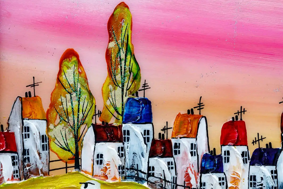 Sailing on a Sunny Day - Original - SOLD by artist Rozanne Bell - Wyecliffe Galleries