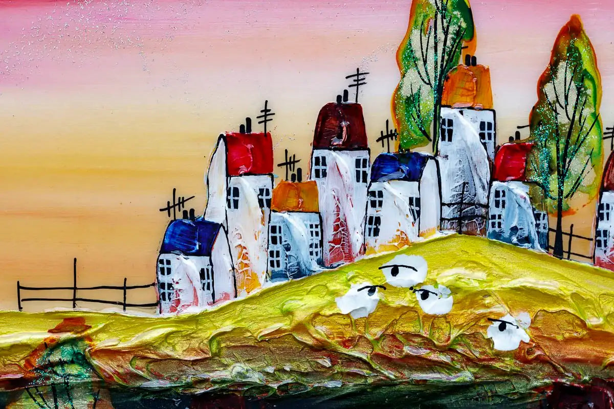 Sailing on a Sunny Day - Original - SOLD by artist Rozanne Bell - Wyecliffe Galleries