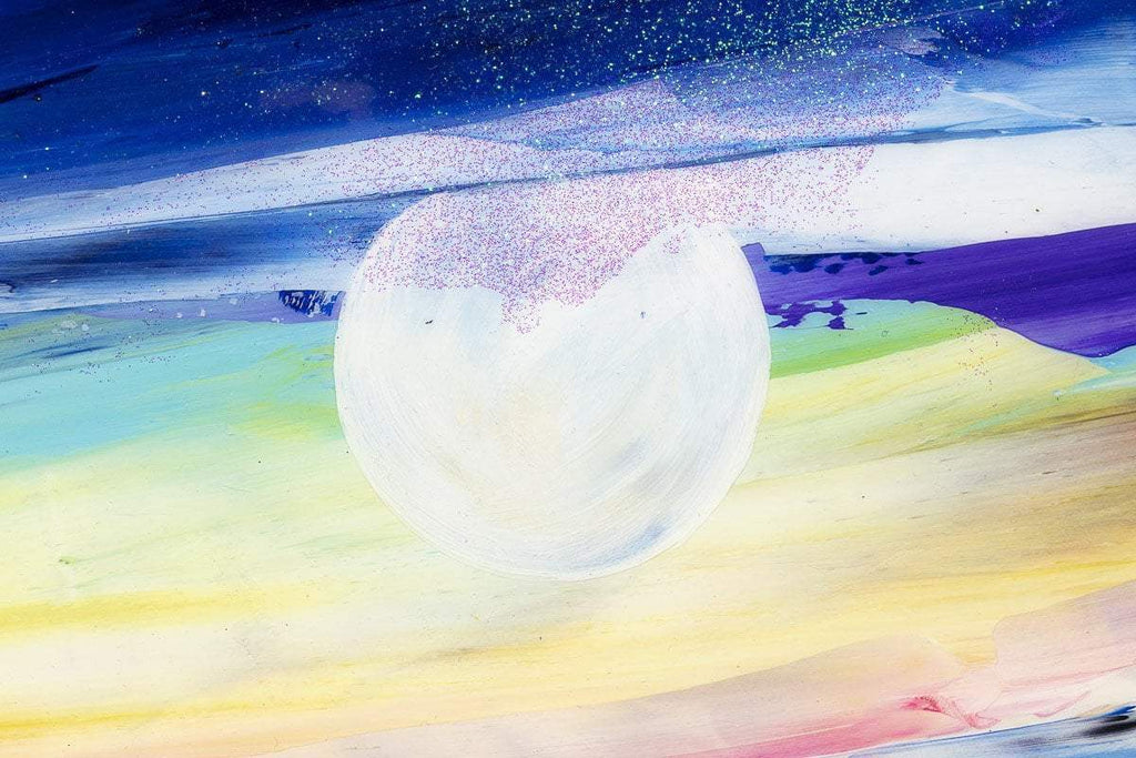 Sails on the Horizon - Original - SOLD by artist Rozanne Bell - Wyecliffe Galleries