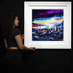 Sails on the Horizon - Original - SOLD by artist Rozanne Bell - Wyecliffe Galleries