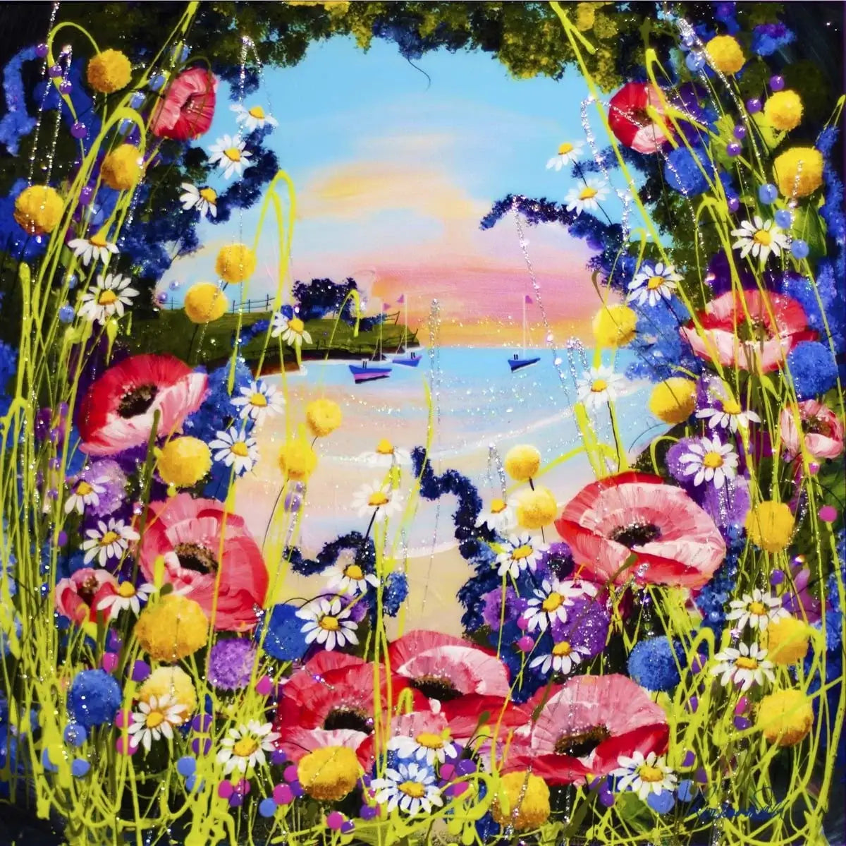 Sanctuary - SOLD by artist Rozanne Bell - Wyecliffe Galleries