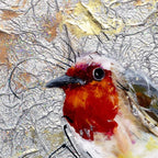 Say Hello - Original - SOLD by artist Rozanne Bell - Wyecliffe Galleries