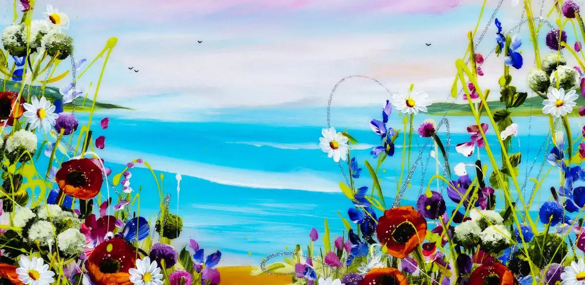 Scenic Skies - Original - SOLD by artist Rozanne Bell - Wyecliffe Galleries