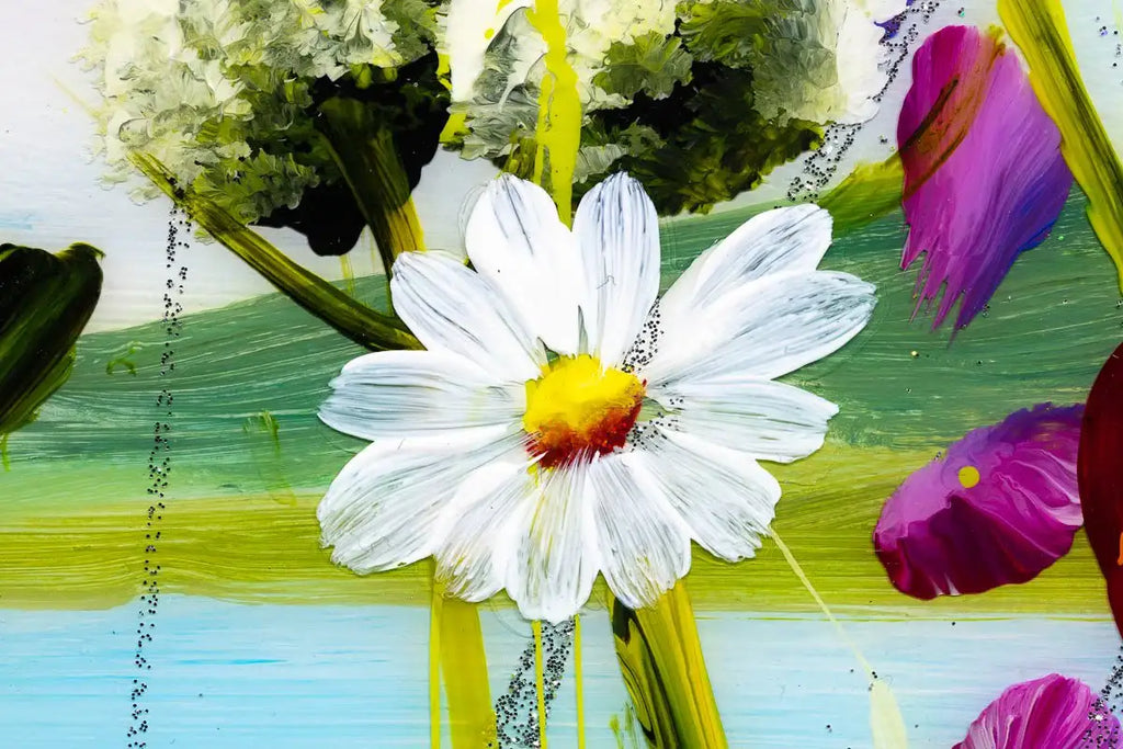 Scenic Skies - Original - SOLD by artist Rozanne Bell - Wyecliffe Galleries