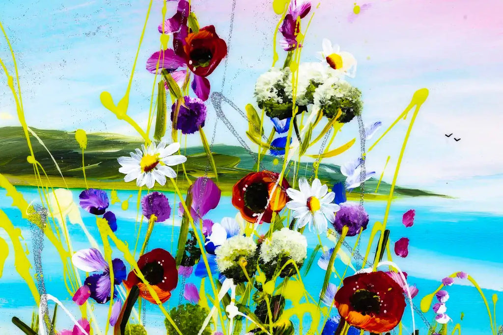 Scenic Skies - Original - SOLD by artist Rozanne Bell - Wyecliffe Galleries