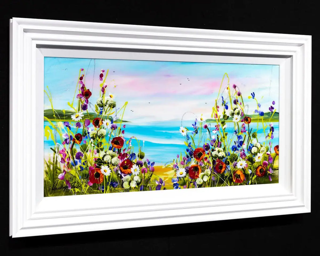 Scenic Skies - Original - SOLD by artist Rozanne Bell - Wyecliffe Galleries