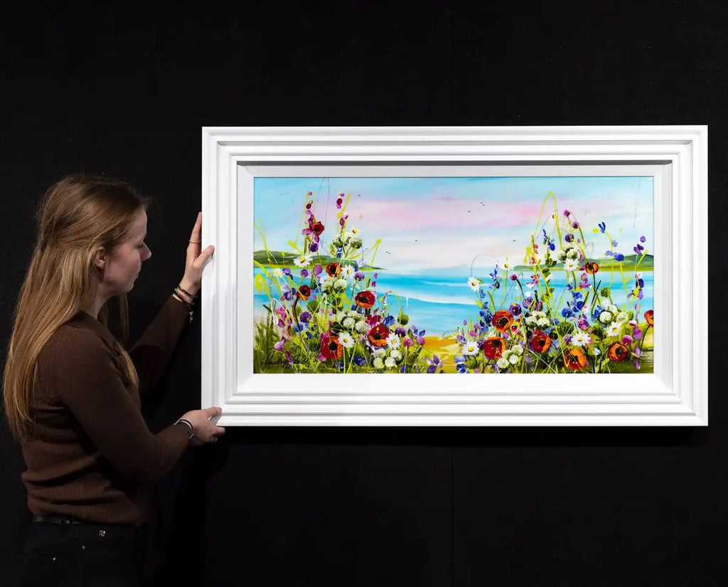 Scenic Skies - Original - SOLD by artist Rozanne Bell - Wyecliffe Galleries