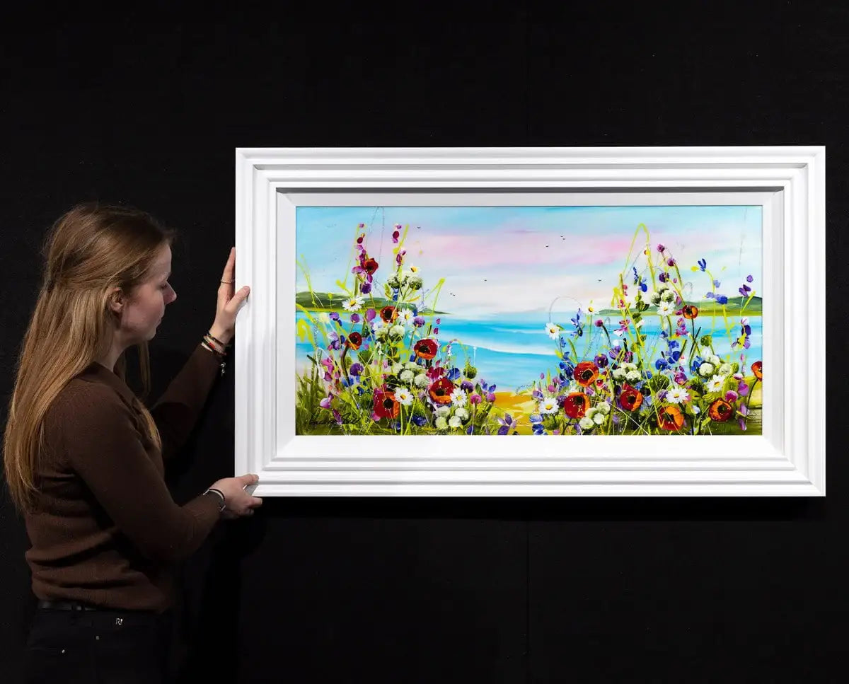 Scenic Skies - Original - SOLD by artist Rozanne Bell - Wyecliffe Galleries