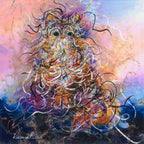 Scruff - Original - SOLD by artist Rozanne Bell - Wyecliffe Galleries