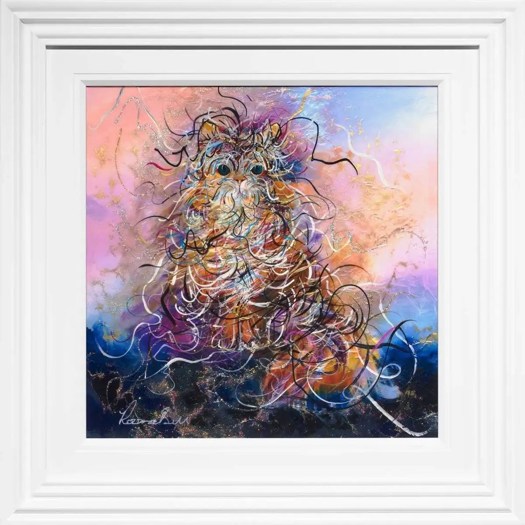 Scruff - Original - SOLD by artist Rozanne Bell - Wyecliffe Galleries