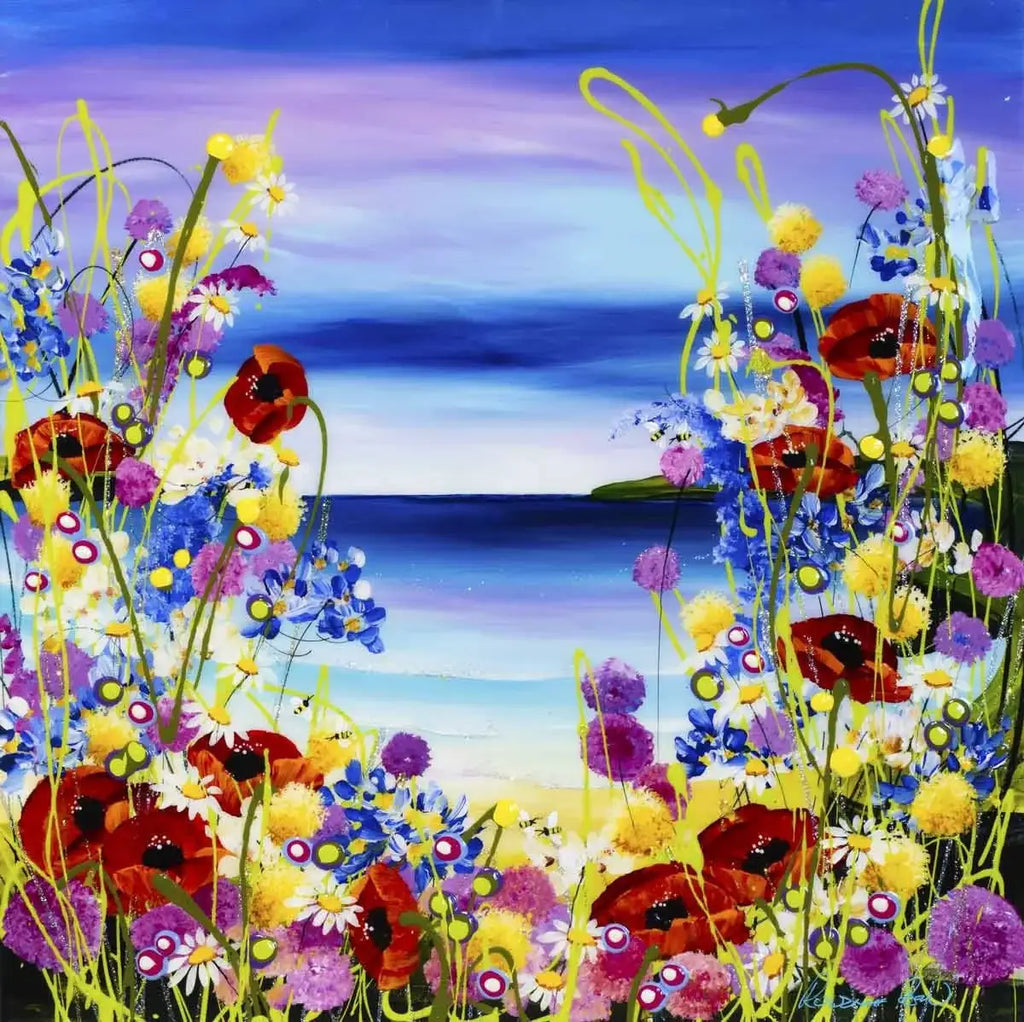 Sea Breeze - SOLD by artist Rozanne Bell - Wyecliffe Galleries