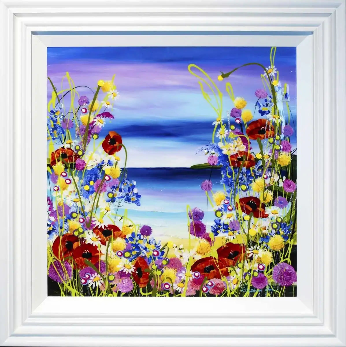 Sea Breeze - SOLD by artist Rozanne Bell - Wyecliffe Galleries