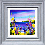 Seaside Blooms II - Original - SOLD by artist Rozanne Bell - Wyecliffe Galleries