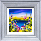 Seaside Blooms III - Original - SOLD by artist Rozanne Bell - Wyecliffe Galleries