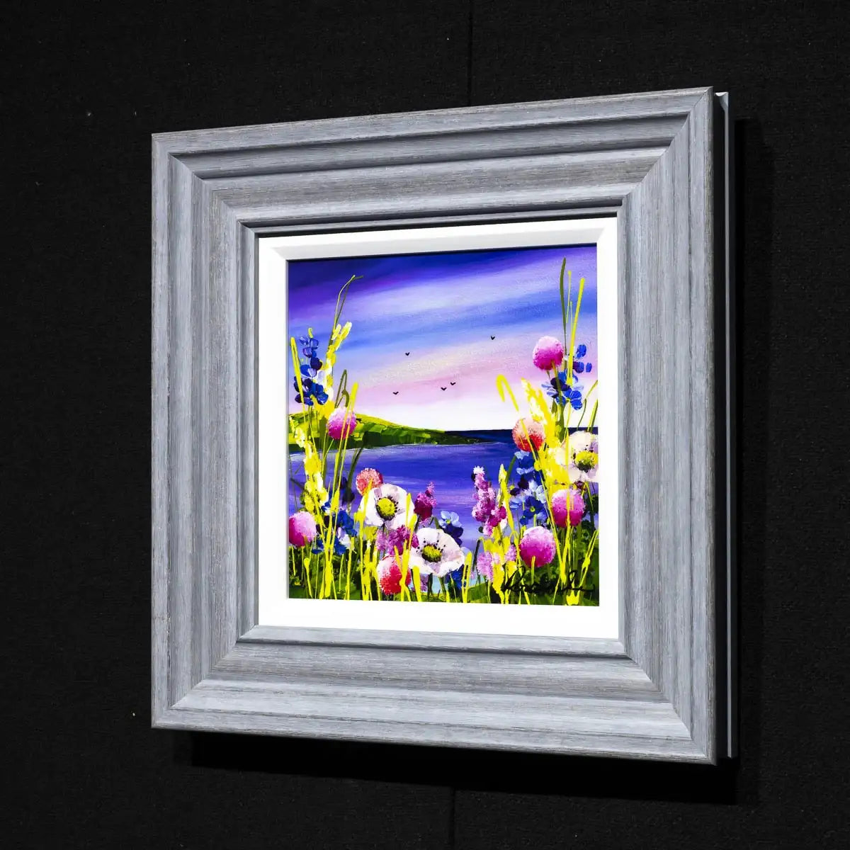Seaside Blooms - Original - SOLD by artist Rozanne Bell - Wyecliffe Galleries