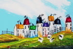 Seaside Fun - Original - SOLD by artist Rozanne Bell - Wyecliffe Galleries