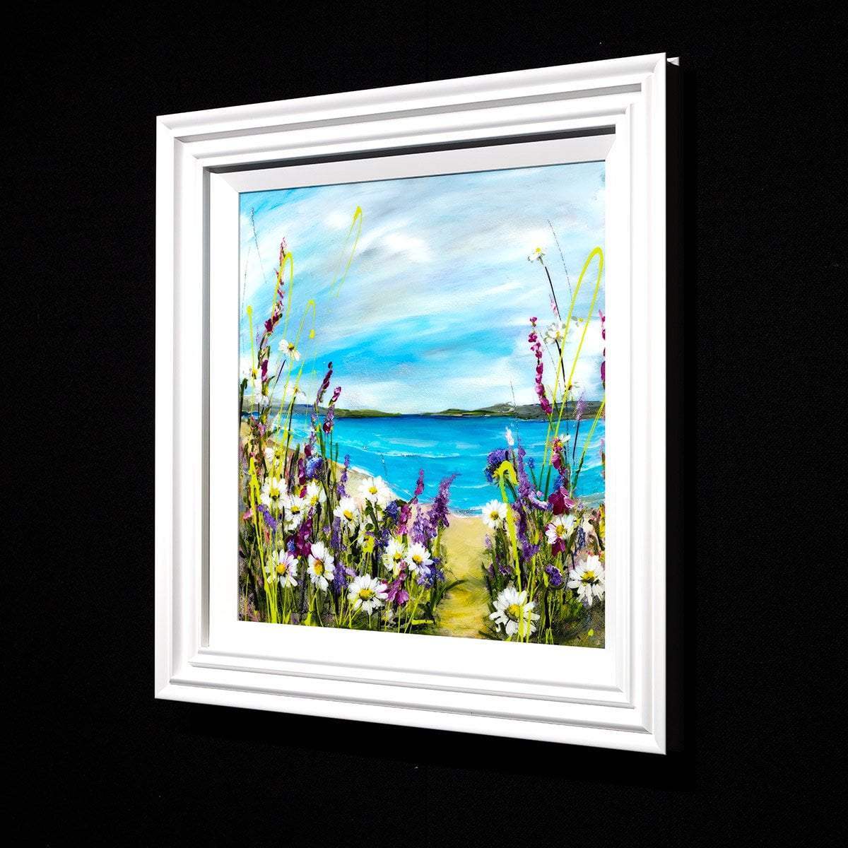 Seaside Memories - Original - SOLD by artist Rozanne Bell - Wyecliffe Galleries