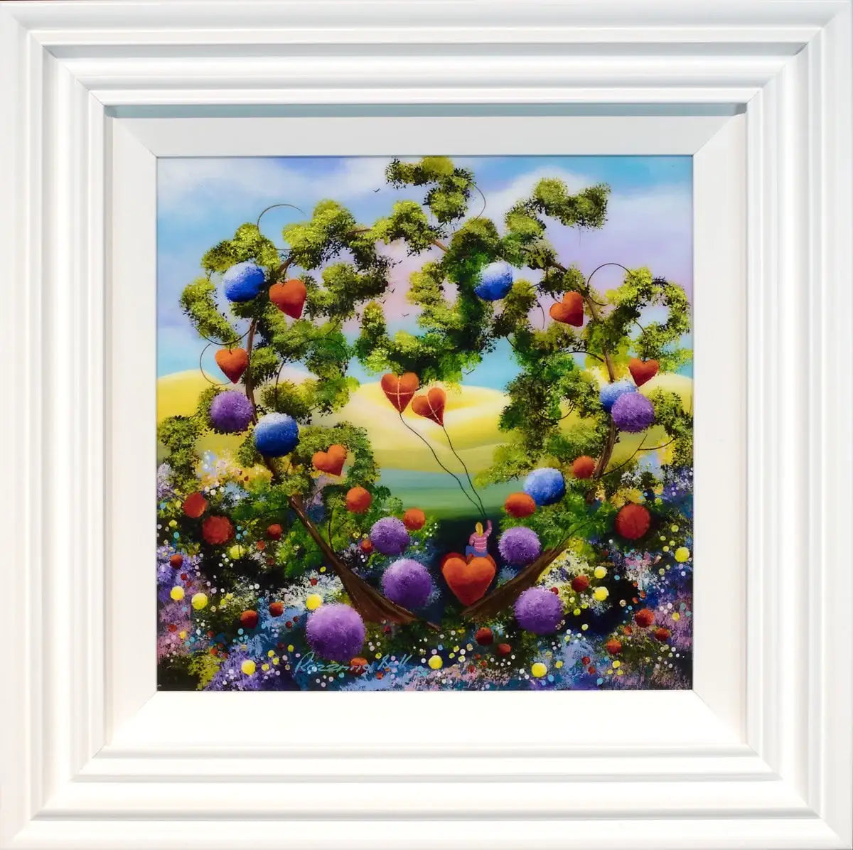 Season of Love - SOLD by artist Rozanne Bell - Wyecliffe Galleries