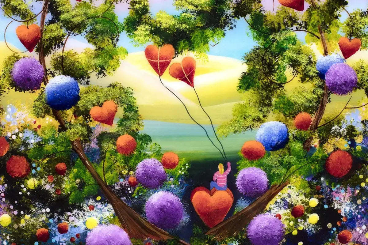 Season of Love - SOLD by artist Rozanne Bell - Wyecliffe Galleries