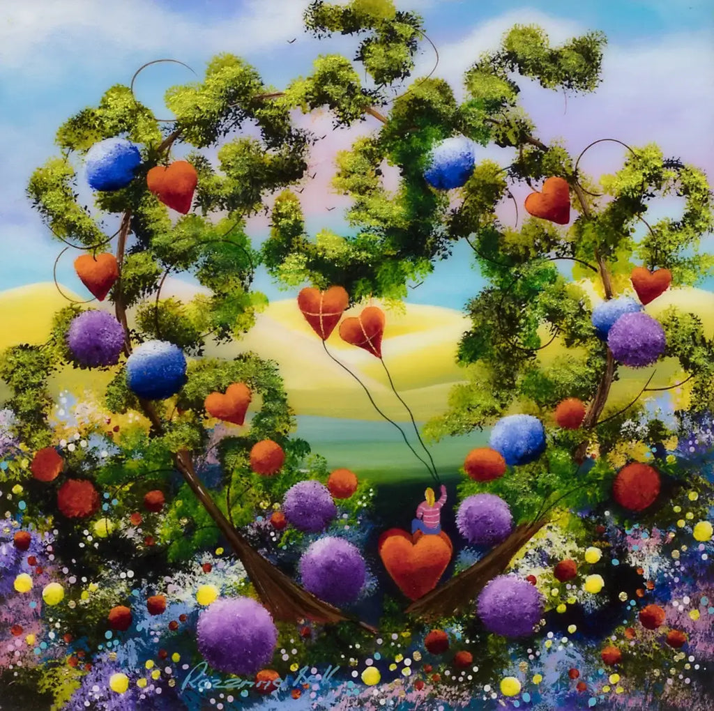 Season of Love - SOLD by artist Rozanne Bell - Wyecliffe Galleries
