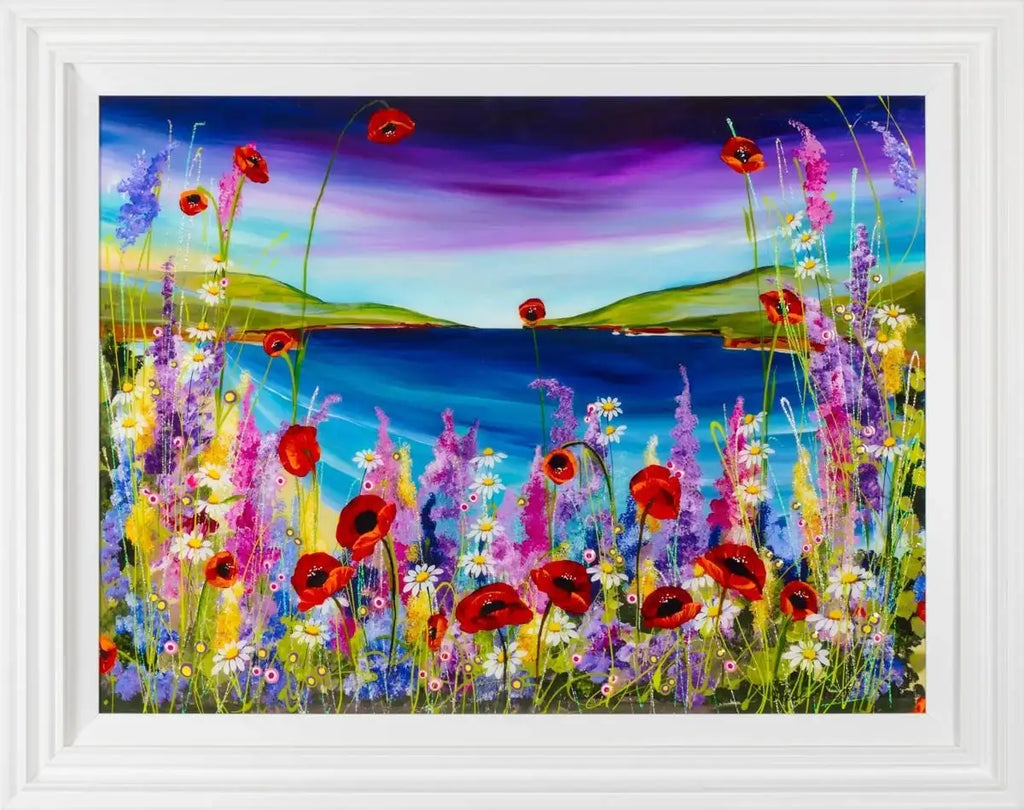 Secret Cove - SOLD by artist Rozanne Bell - Wyecliffe Galleries