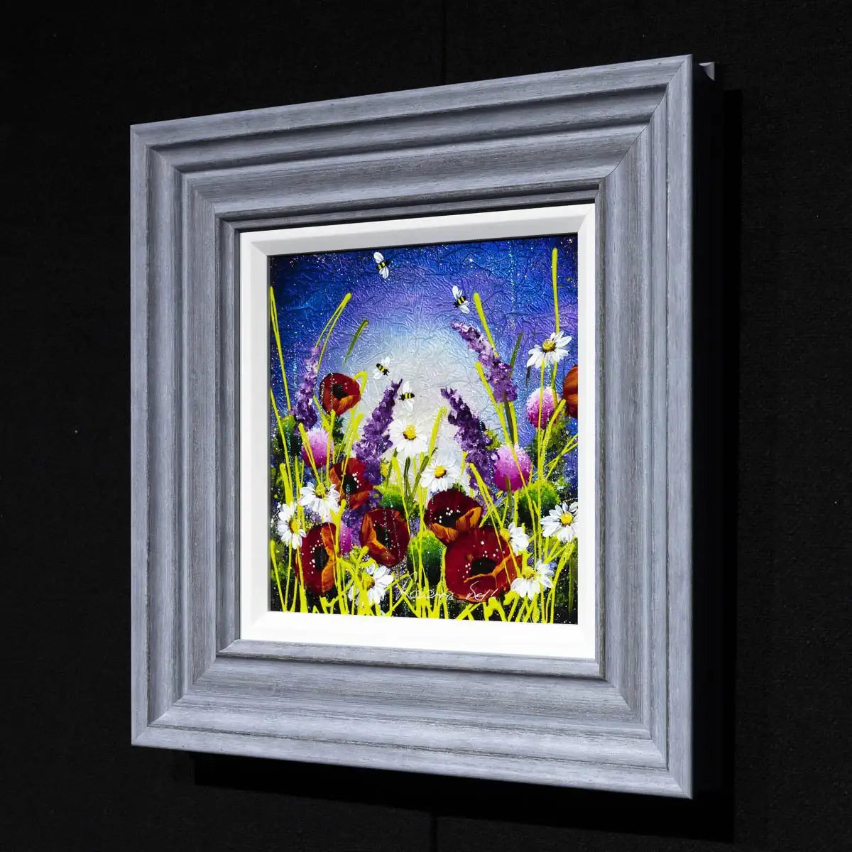 Serene Meadow I - Original - SOLD by artist Rozanne Bell - Wyecliffe Galleries