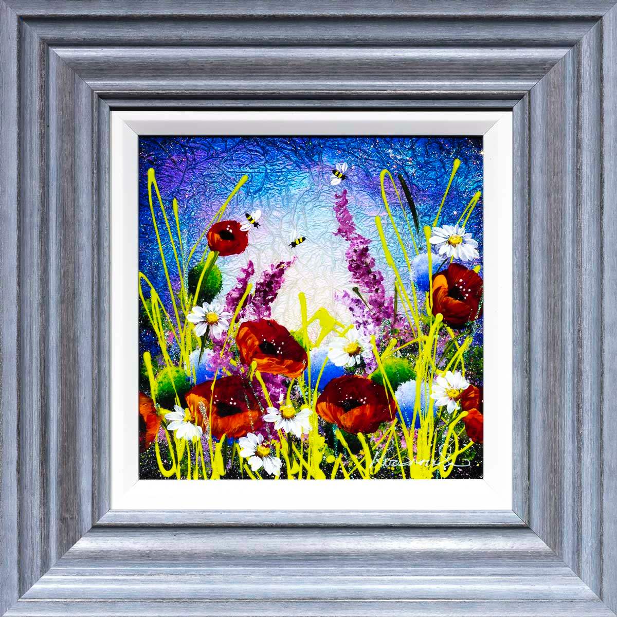 Serene Meadow II - Original - SOLD by artist Rozanne Bell - Wyecliffe Galleries