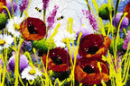 Serene Meadow III - Original - SOLD by artist Rozanne Bell - Wyecliffe Galleries