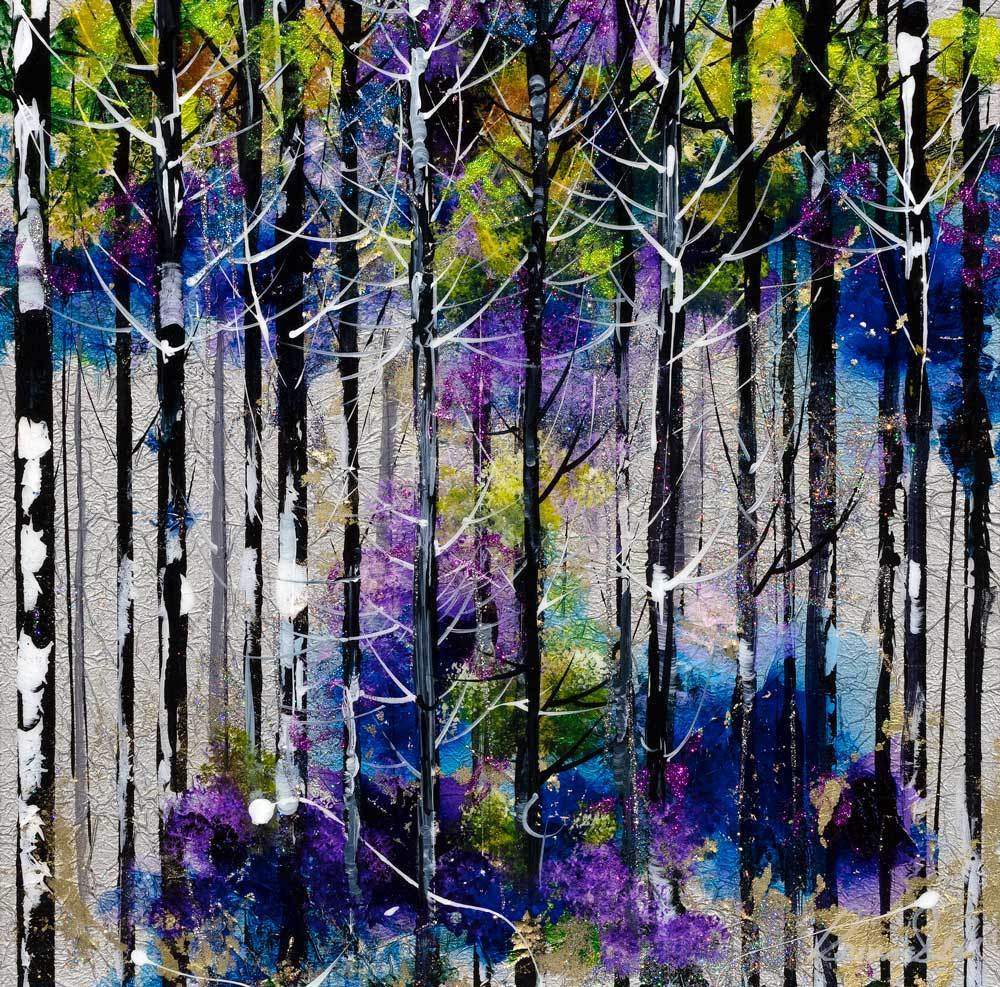 Serenity - Original - SOLD by artist Rozanne Bell - Wyecliffe Galleries