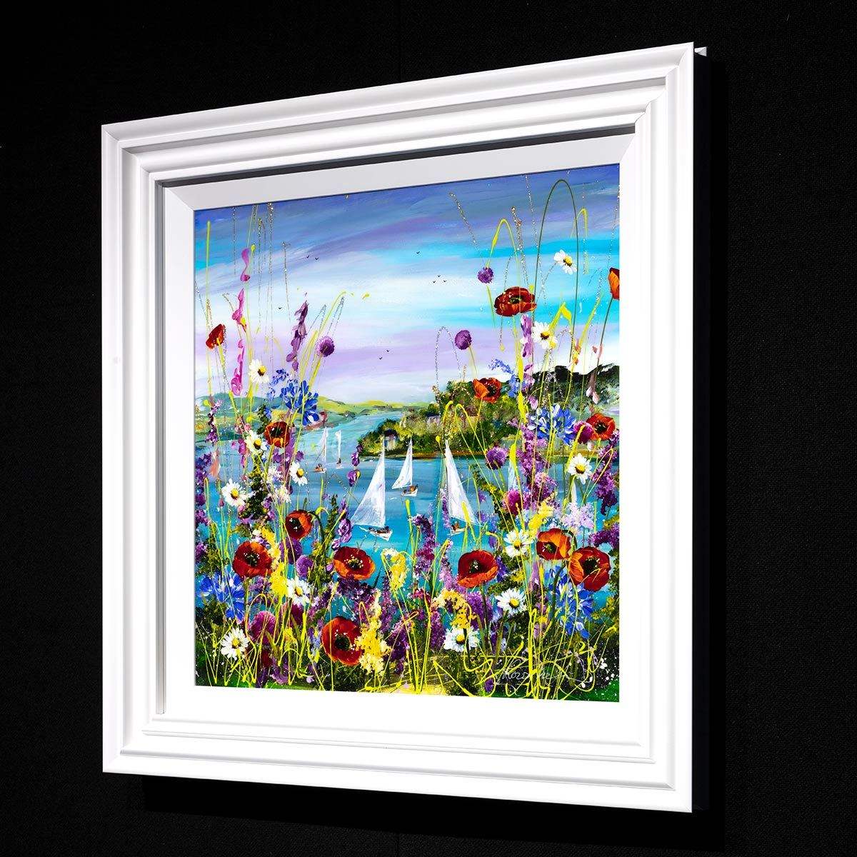 Setting Sail - Original - SOLD by artist Rozanne Bell - Wyecliffe Galleries