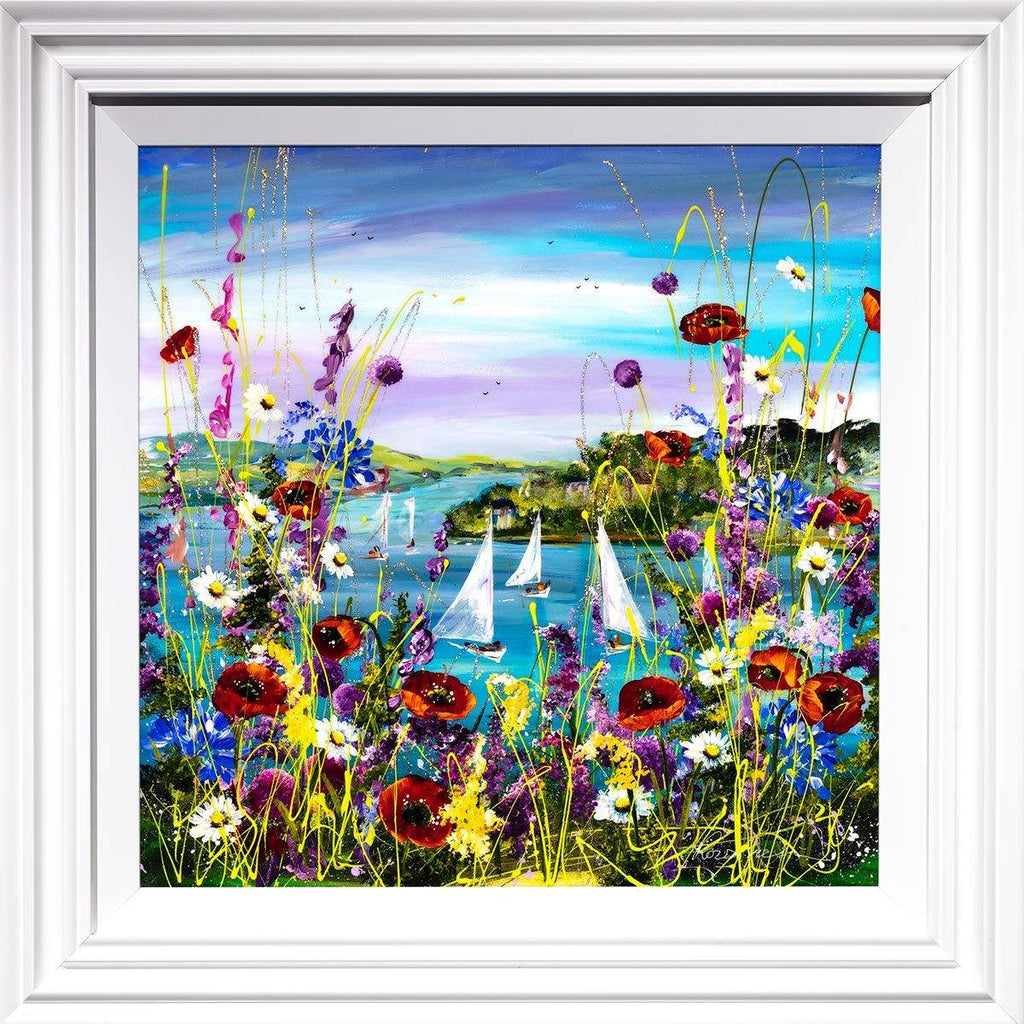 Setting Sail - Original - SOLD by artist Rozanne Bell - Wyecliffe Galleries