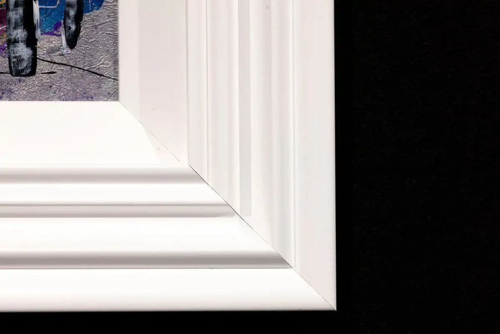 Shades of Purple - Original - SOLD by artist Rozanne Bell - Wyecliffe Galleries