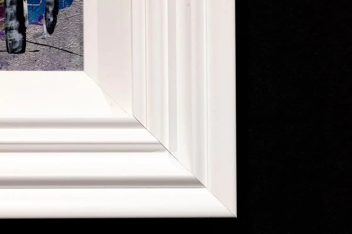 Shades of Purple - Original - SOLD by artist Rozanne Bell - Wyecliffe Galleries